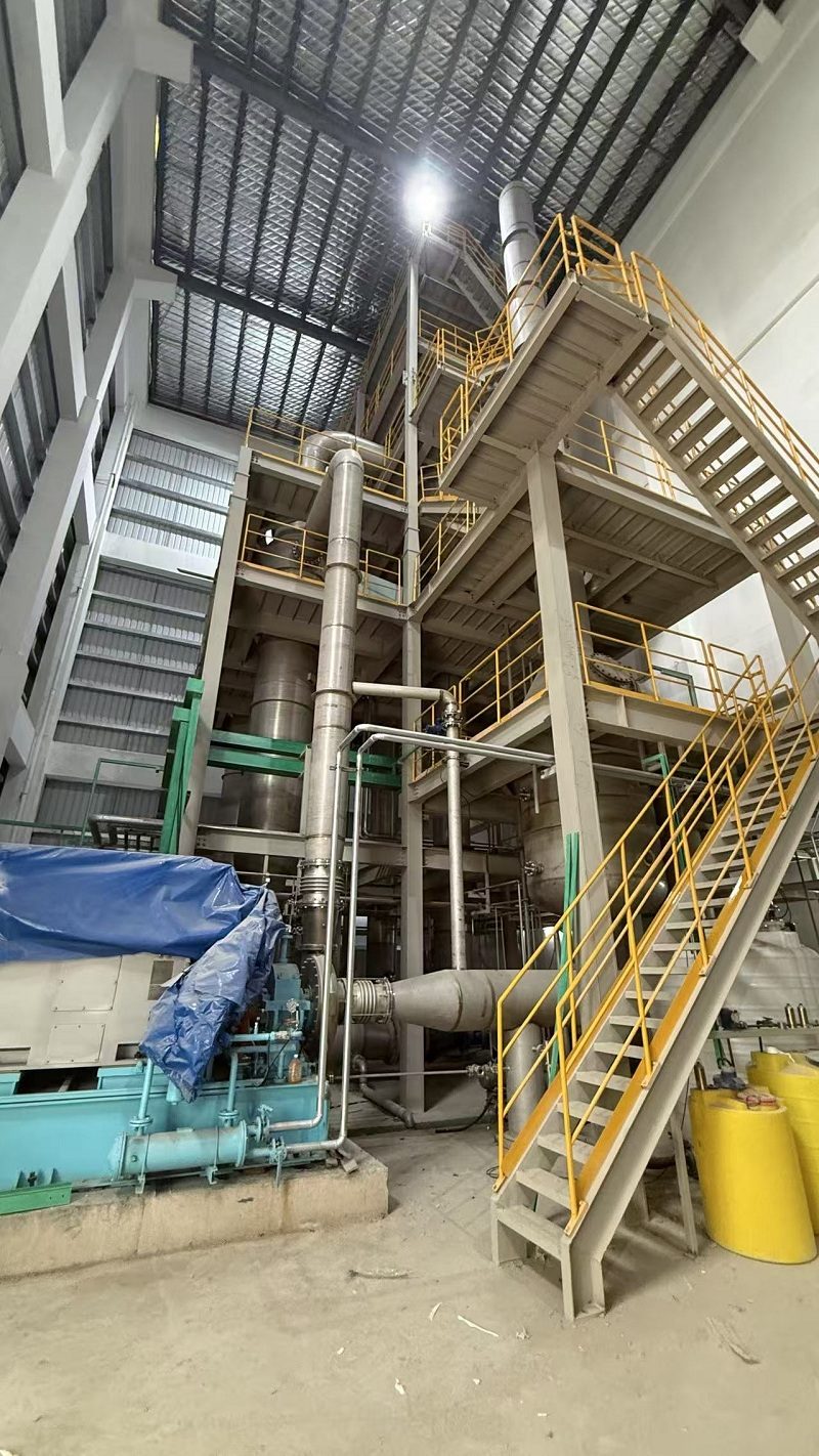 东莞领益 4000 吨废水零排放项目 MVR 蒸发器